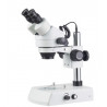 Sztereomikroszkóp - binokuláris, felső és középső megvilágítással, zoom